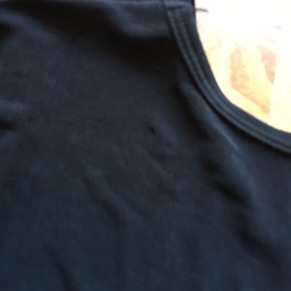 14 CHICO’S Heart Airy Black Tee!! Inspirational easy - Picture 6 of 8